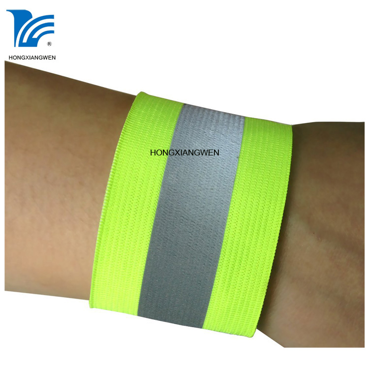 Elastic Knitted reflective band