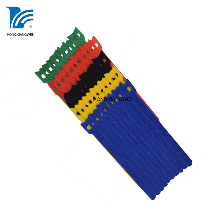 Hook and loop cable straps