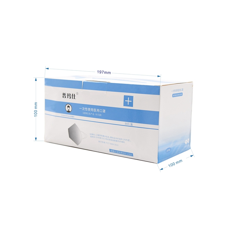 Disposable Folding 5 Ply Kn95 Medical Mask