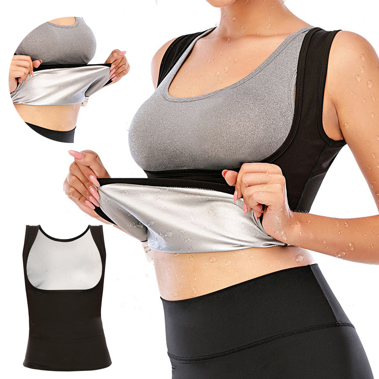 2020 Wholesale Body Shaper Slimming Shirt Sweat Vest for Women
