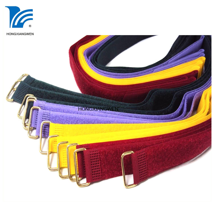 Straps with metal buckle 