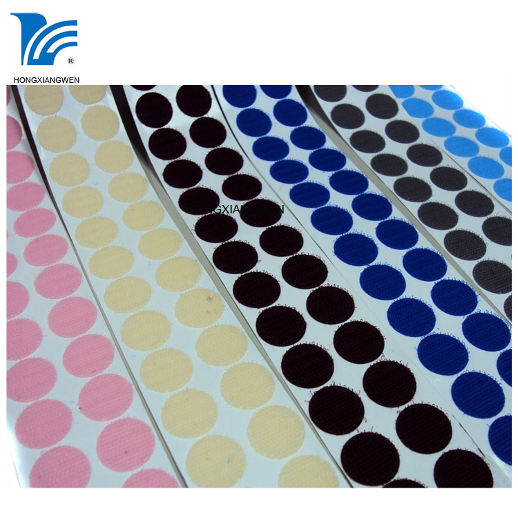  Adhesive hook and loop dots/rectangle/square/circles 