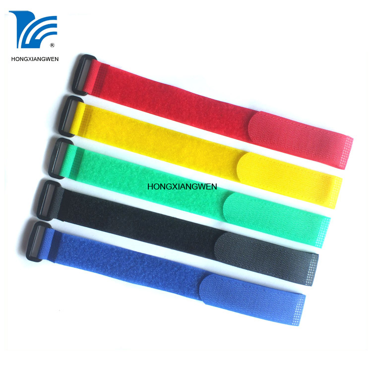 Adjustable Multi-Purpose Hook and Loop Cord Ties to Keep Cords Organized and Tidy