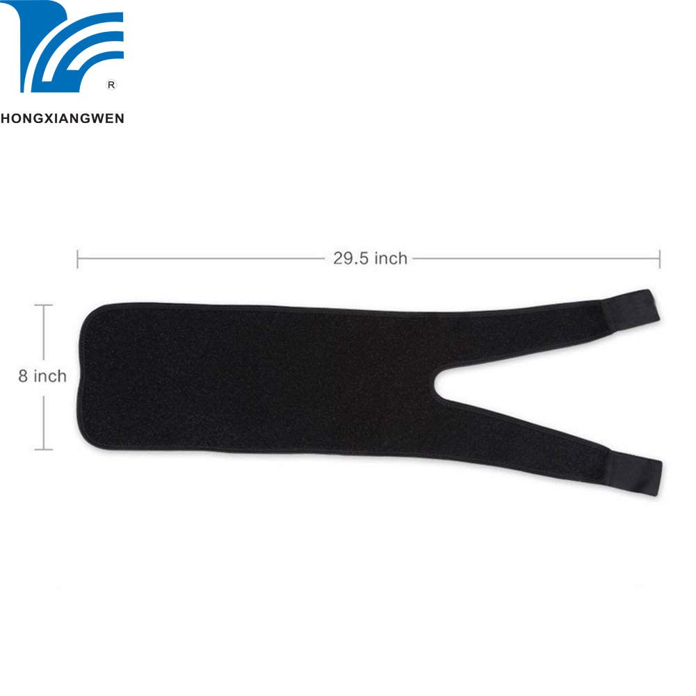 Adjustable neoprene leg sleeve