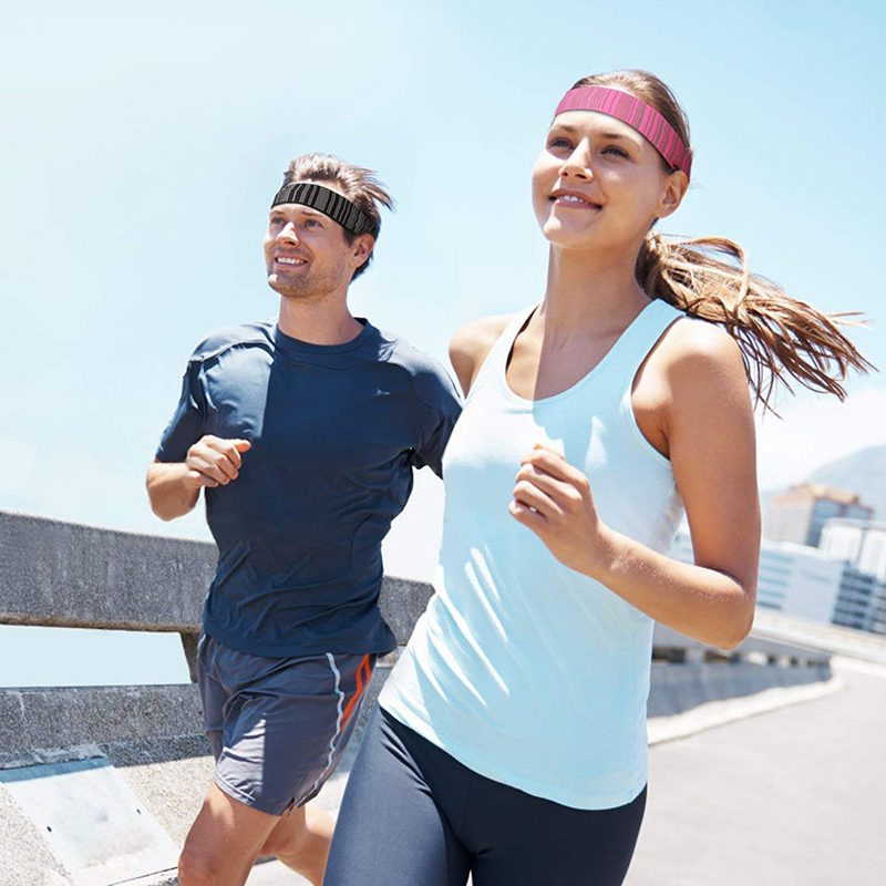 reflective elastic headband