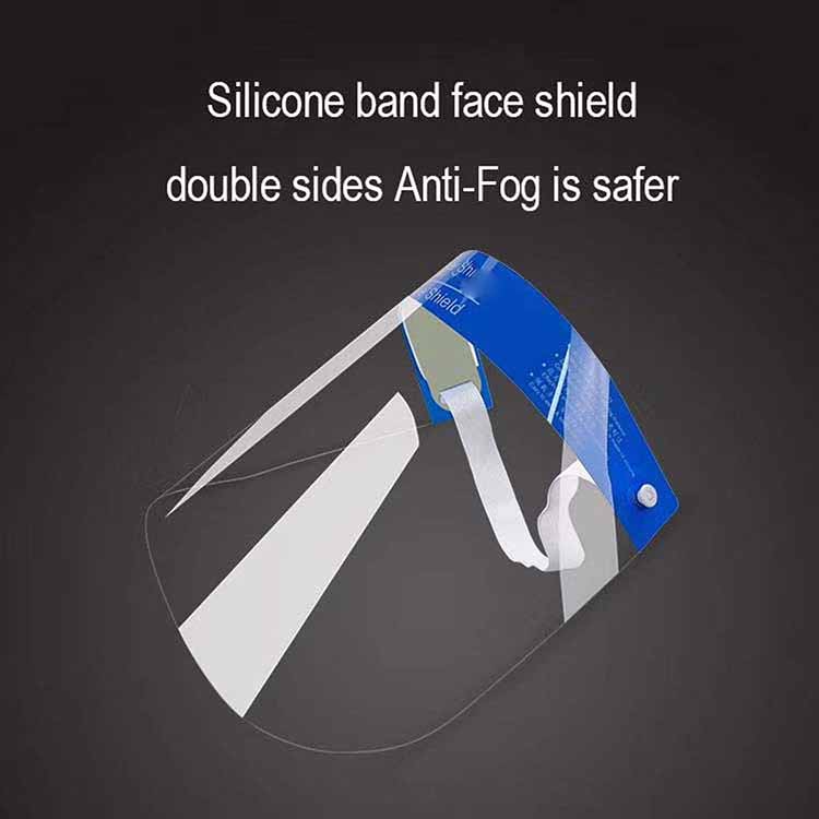 Plastic Safety Reusable Transparent Protective Face shield