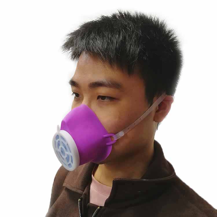 silicone gas mask