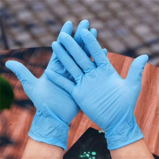 Disposable Medical Gloves Manufacturer CE FDA Certificate Powder-free Nitrile Disposable Gloves
