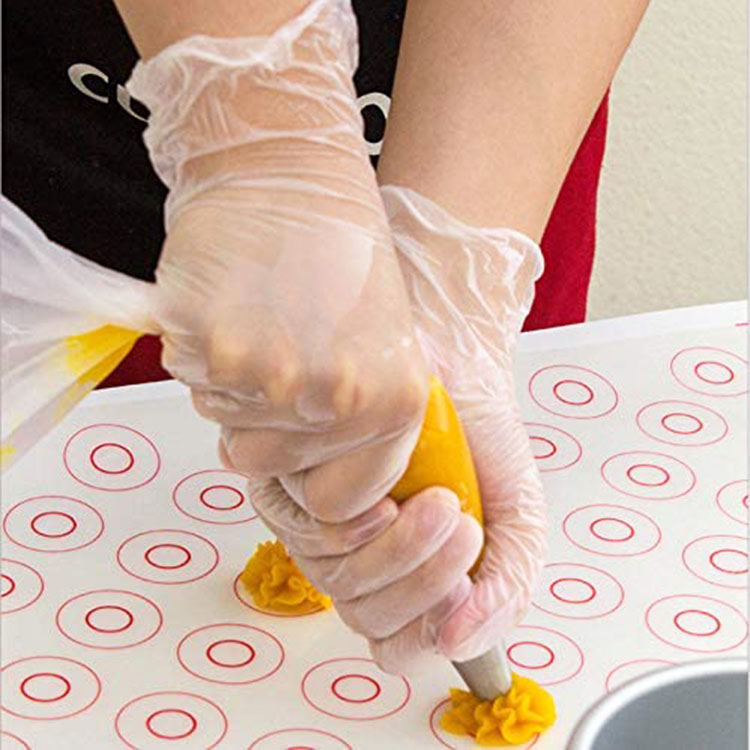 Large In Stock Ce Fda Certificate Medical Disposable Vinyl Gloves
