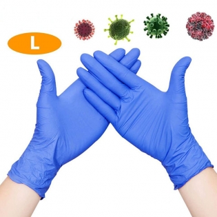 Anti Bacterial Anti-virus Glove Examination Disposable Nitrile Gloves