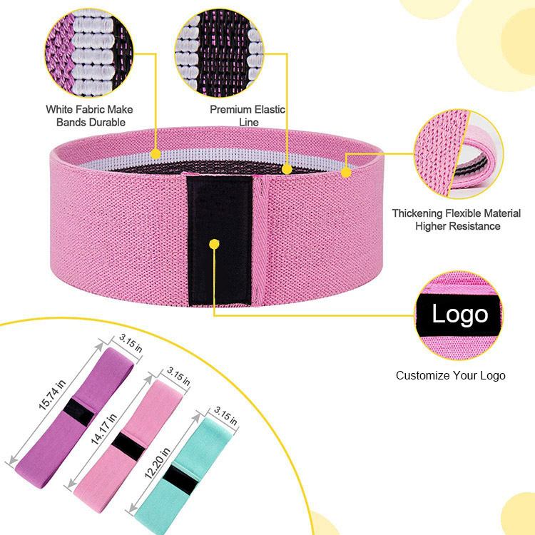 Fabric Resistance Bands, Hip Resistance Band, Resistance Bands Manufacturer