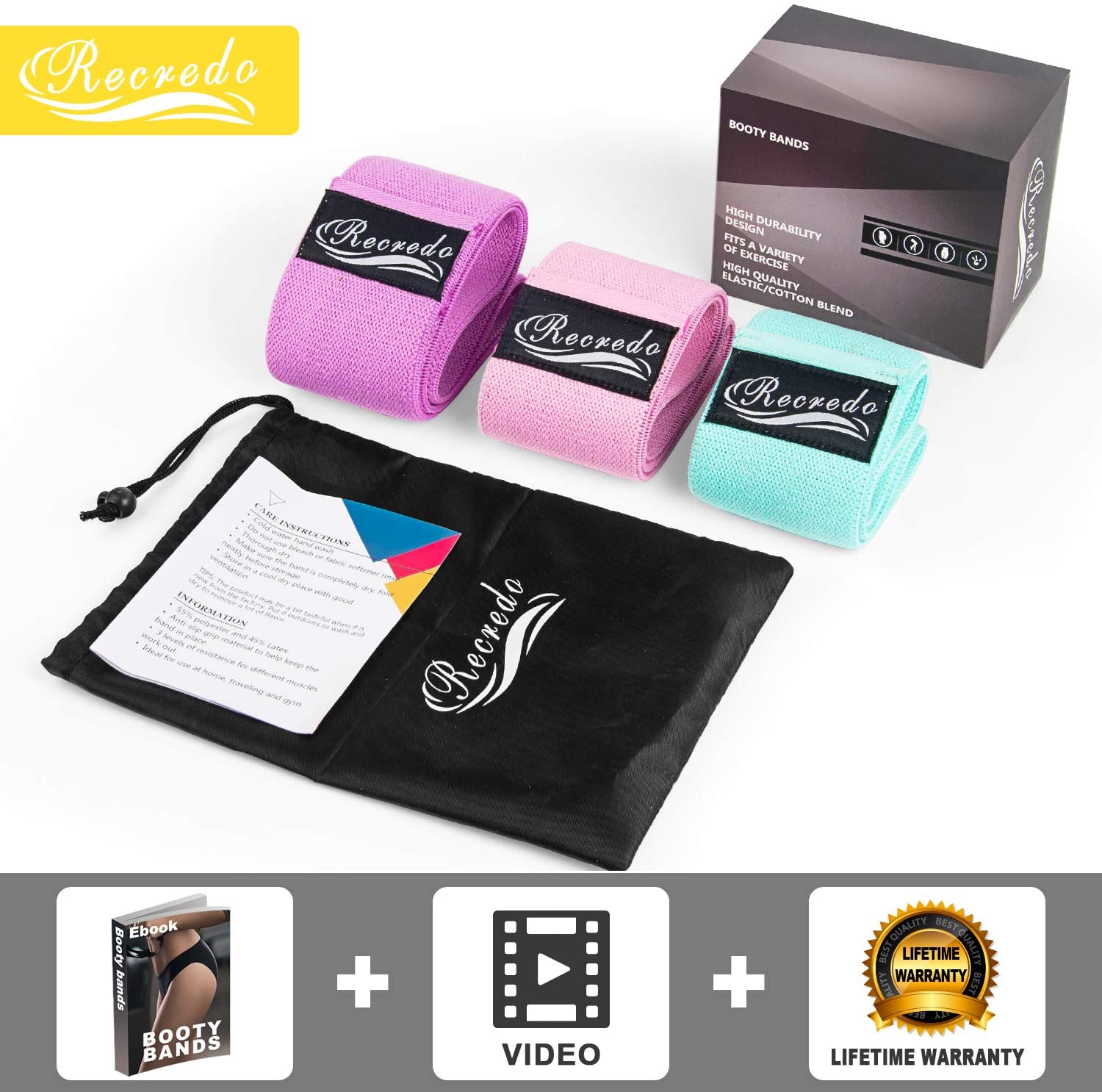 Wholesale Pull Up Assist Band Fabric Resistance Bands