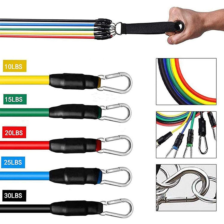 11 Pcs Resistance Band Set