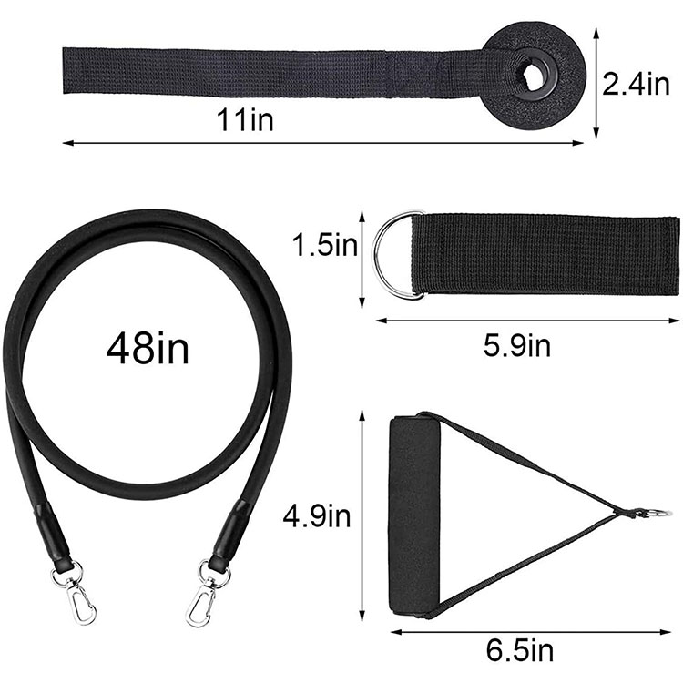 11 Pcs Resistance Band Set