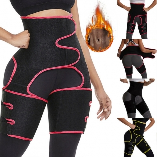 Double Straps Neoprene Compression Belt Thigh and Waist Shaper