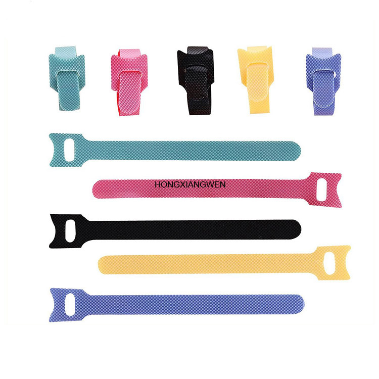 Double Side Reusable Self Gripping Strip Back to Back Cable Tie