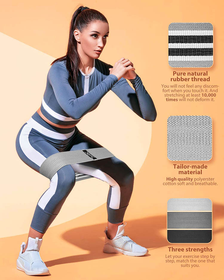 Fabric Resistance Bands Sets