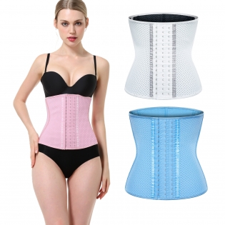 9 Steel Bone Trimmer Corset Weight Loss Body Shaper Belt 