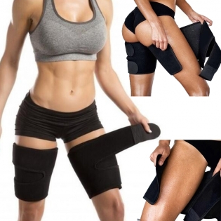 Women Sports Gym Sauna Corset Thigh Trimmer Belt 