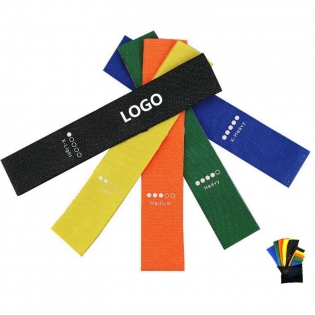 Set of 5 Hip Circle 5CM Wide Exercise Booty Resistance Bands