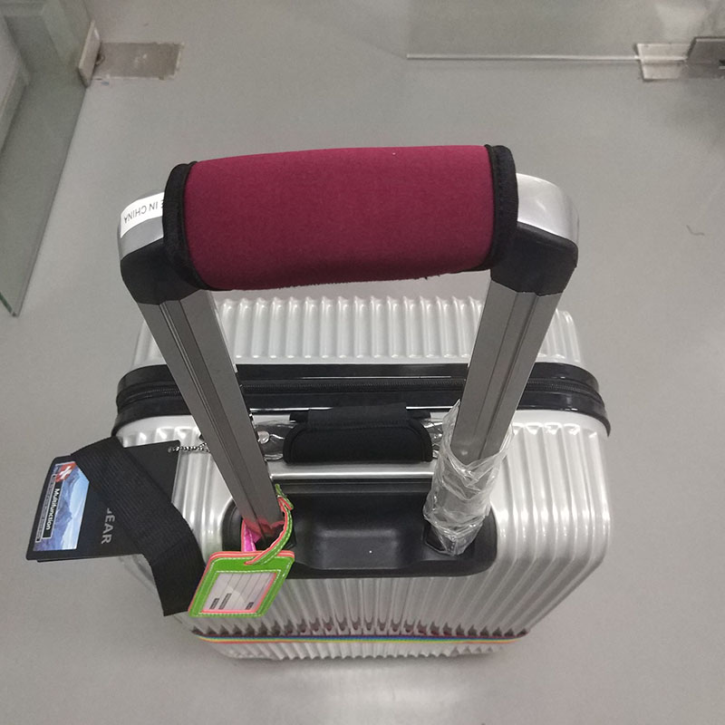 Neoprene Fabric Custom Luggage Handle Wrap for Travel Bag Luggage