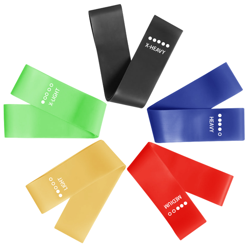 Custom Latex Stretch Resistance Workout Band 